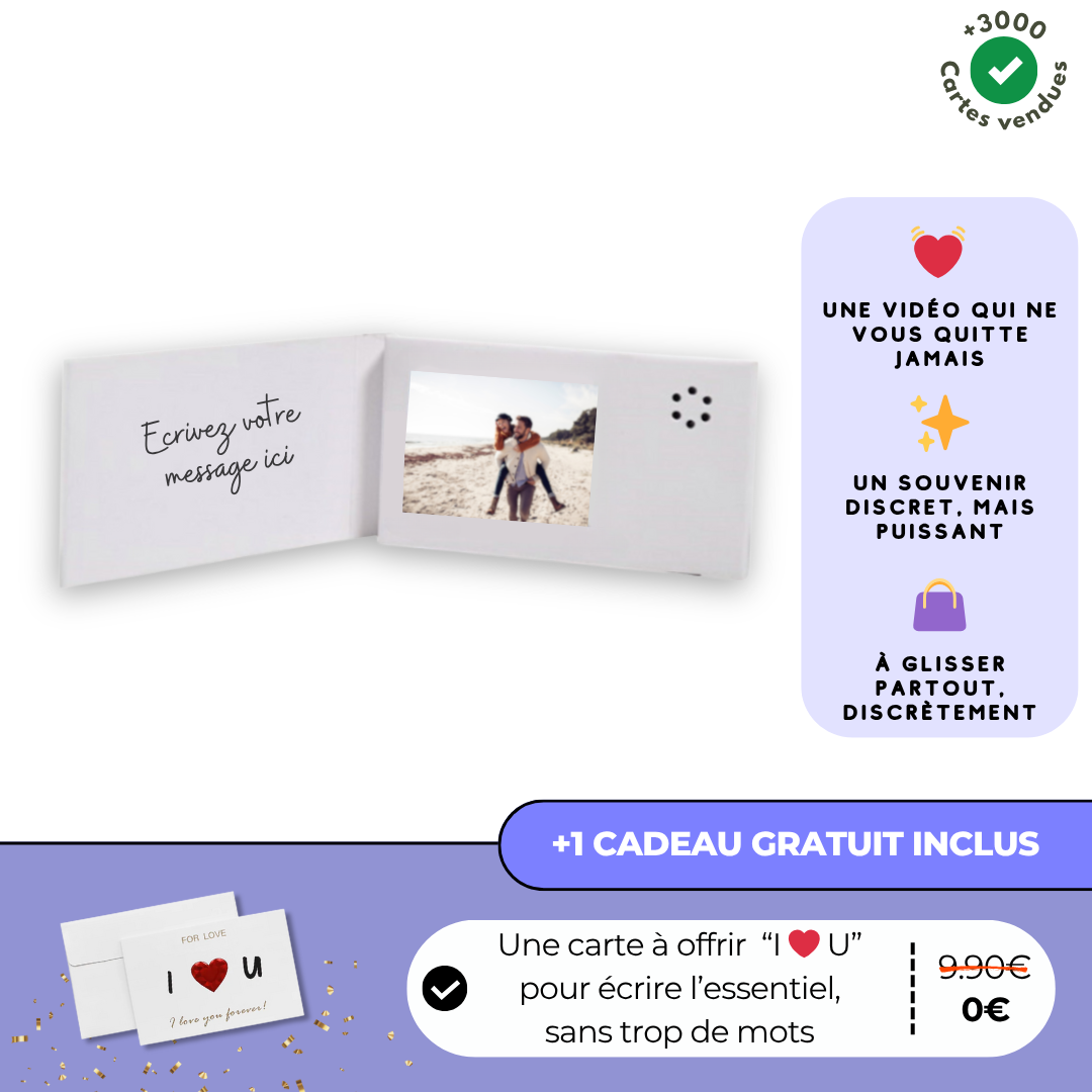 Alive Memory™ | Mini Carte Souvenir Vidéo